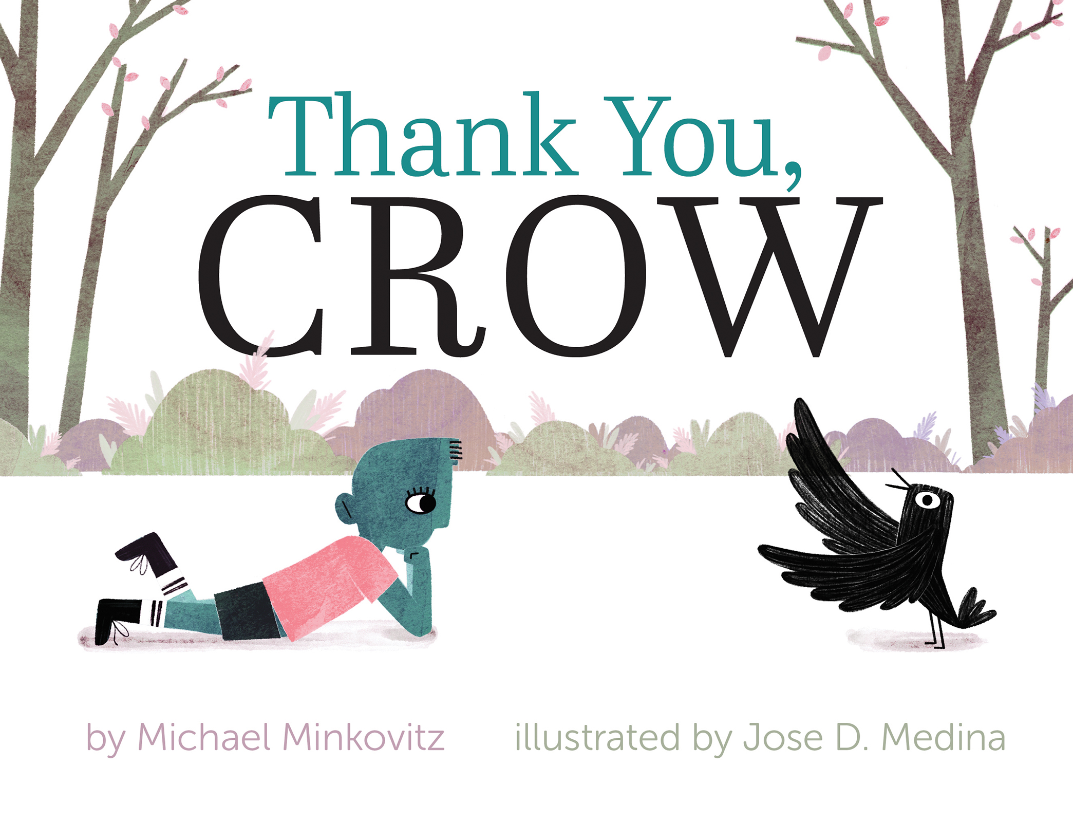 The front cover for Thank You, Crow
