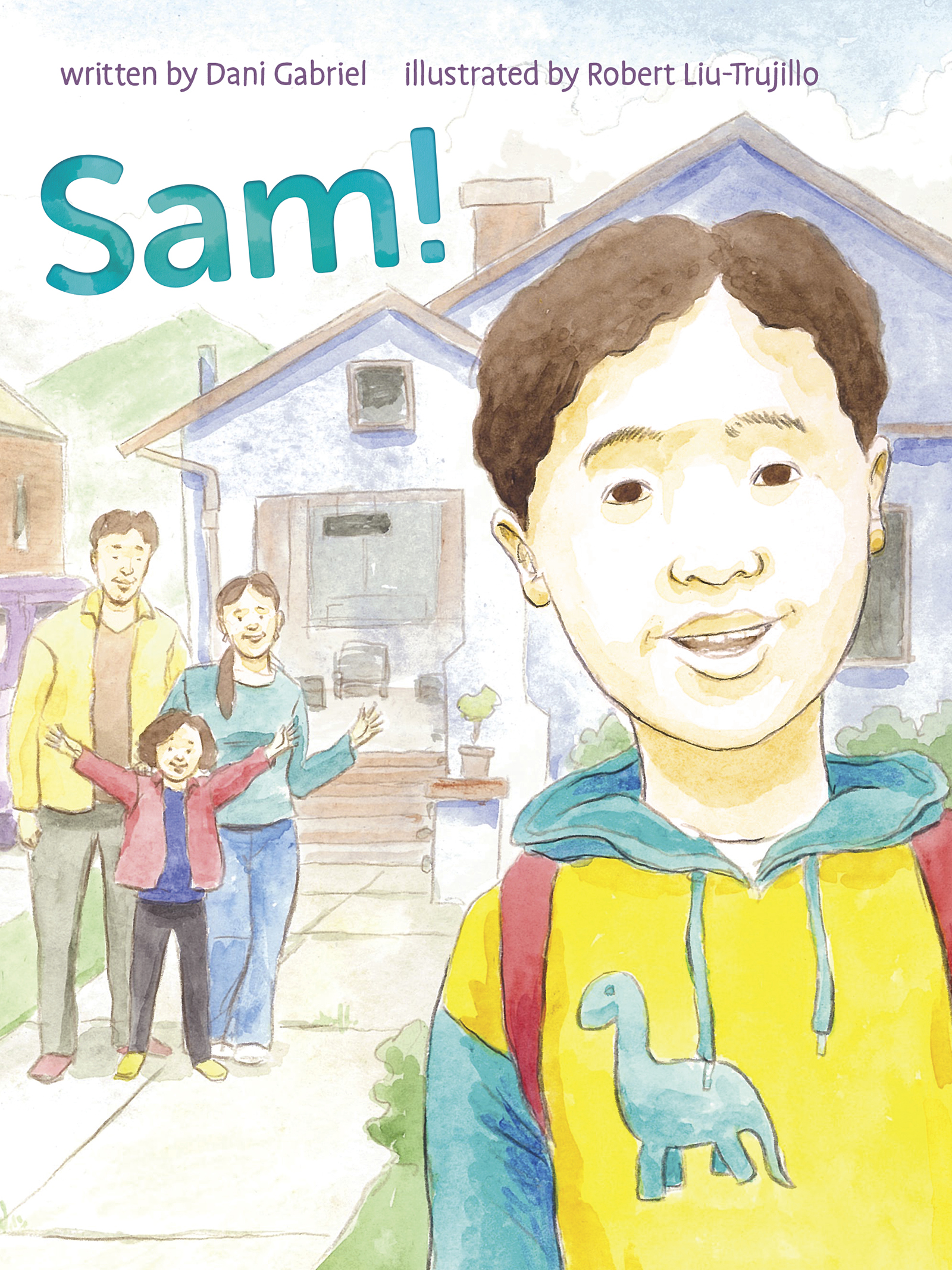 The front cover of Sam!