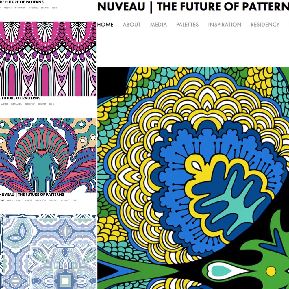 Check out NUVEAU's website! Palettes, inspiration, media, & more at nuveaucoloringbook.com. 