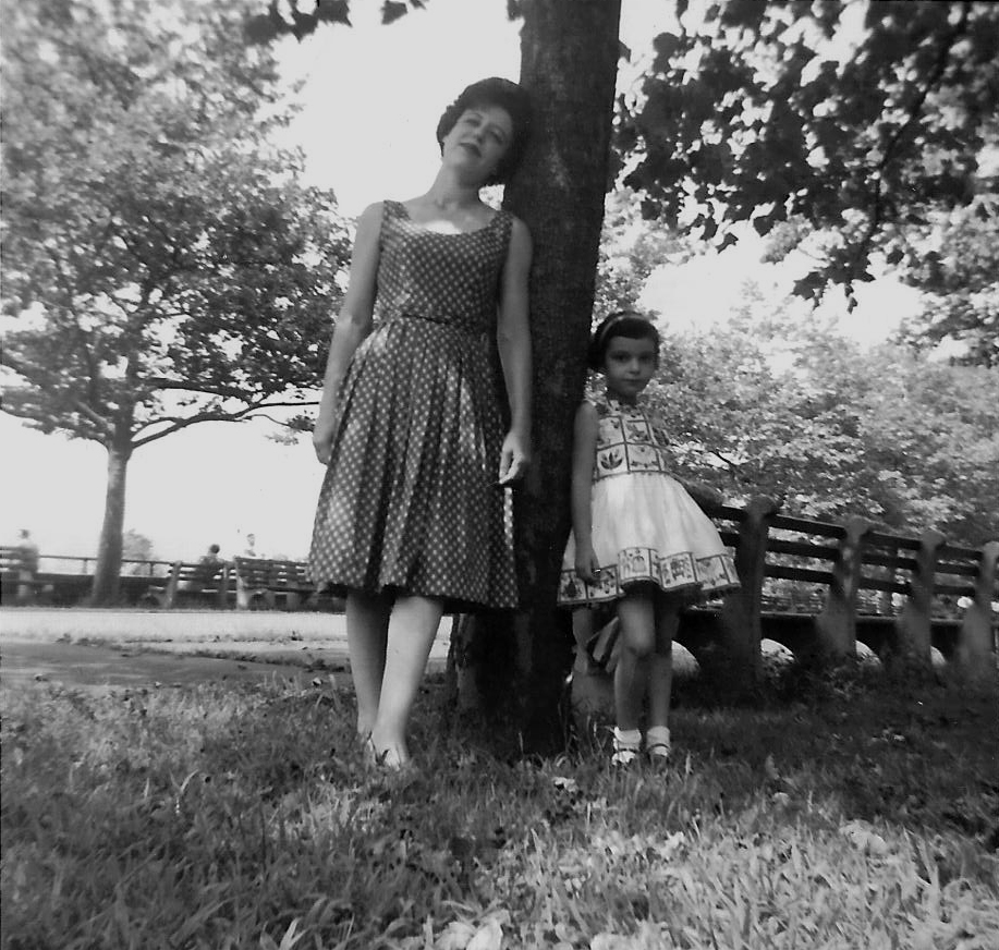 SYDELL ROSENBERG - Syd (1929-1996) is the author of H is for Haiku. She lived, wrote, and taught in New York City. She was a charter member of the Haiku Society of America in 1968 and served as HSA’s Secretary in 1975. Her short poems—notably haiku and senryu—as well as other poetry, were published in various magazines and anthologies. One of Syd’s “city haiku” was included in the delightful urban public art project, “Haiku On 42nd Street” in 1994, in which the marquees of shuttered movie theaters in Times Square were transformed into showcases for micro-poetry. Syd received her M.A. in English as a Second Language from Hunter College in 1972. She was married to Sam Rosenberg (d. 2003) for more than 40 years. They have two children, Amy Losak, married to Cliff; Nathan Rosenberg, married to Deborah; and two grown grandchildren, Zachary and Julia.photo of Sydell and her daughter, Amy Losak, by Sam Rosenberg